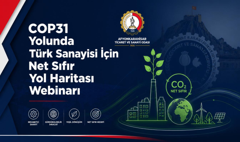 COP31 Yolunda Türk Sanayisi için Net Sıfır Yol Haritası